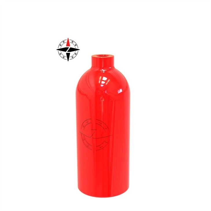 Fire cylinder for CO2